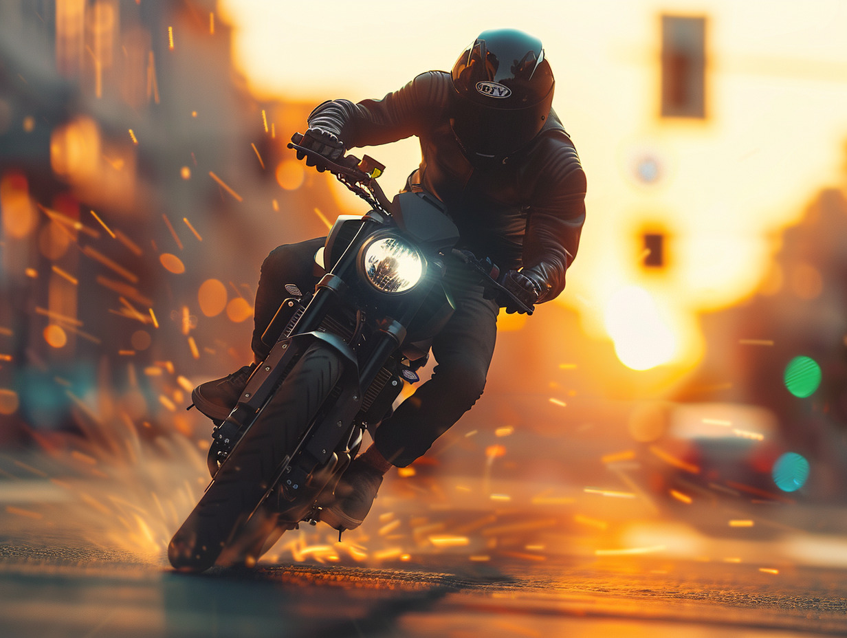 moto acrobatique